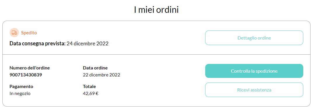 Quando riceverò il prodotto che ho ordinato? – Home FAQ